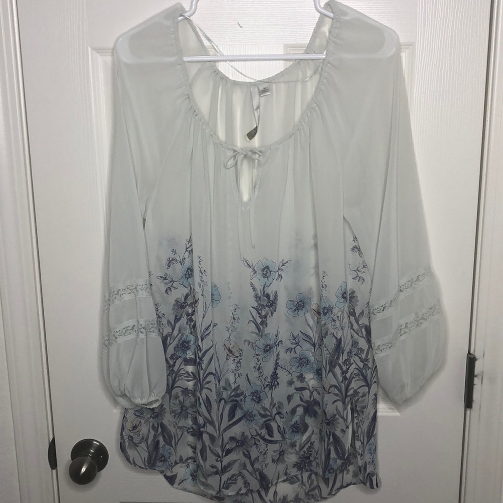 Lauren Conrad Hi-lo Blouse